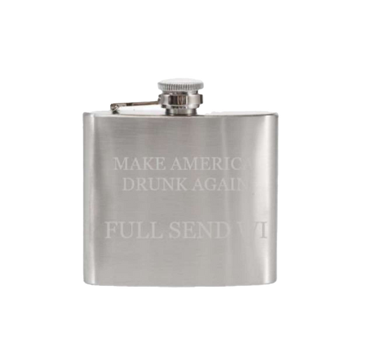 Make America Drunk Again Flask